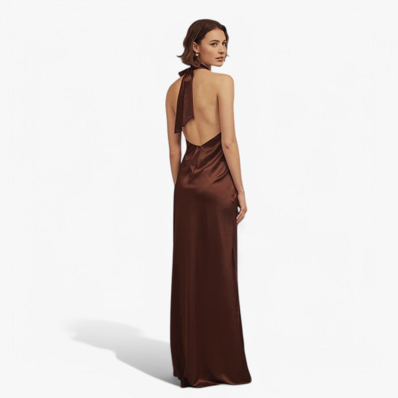Venus | Halterneck-kjole - Moderne og raffineret - - women's fashion - {{ product_tags }