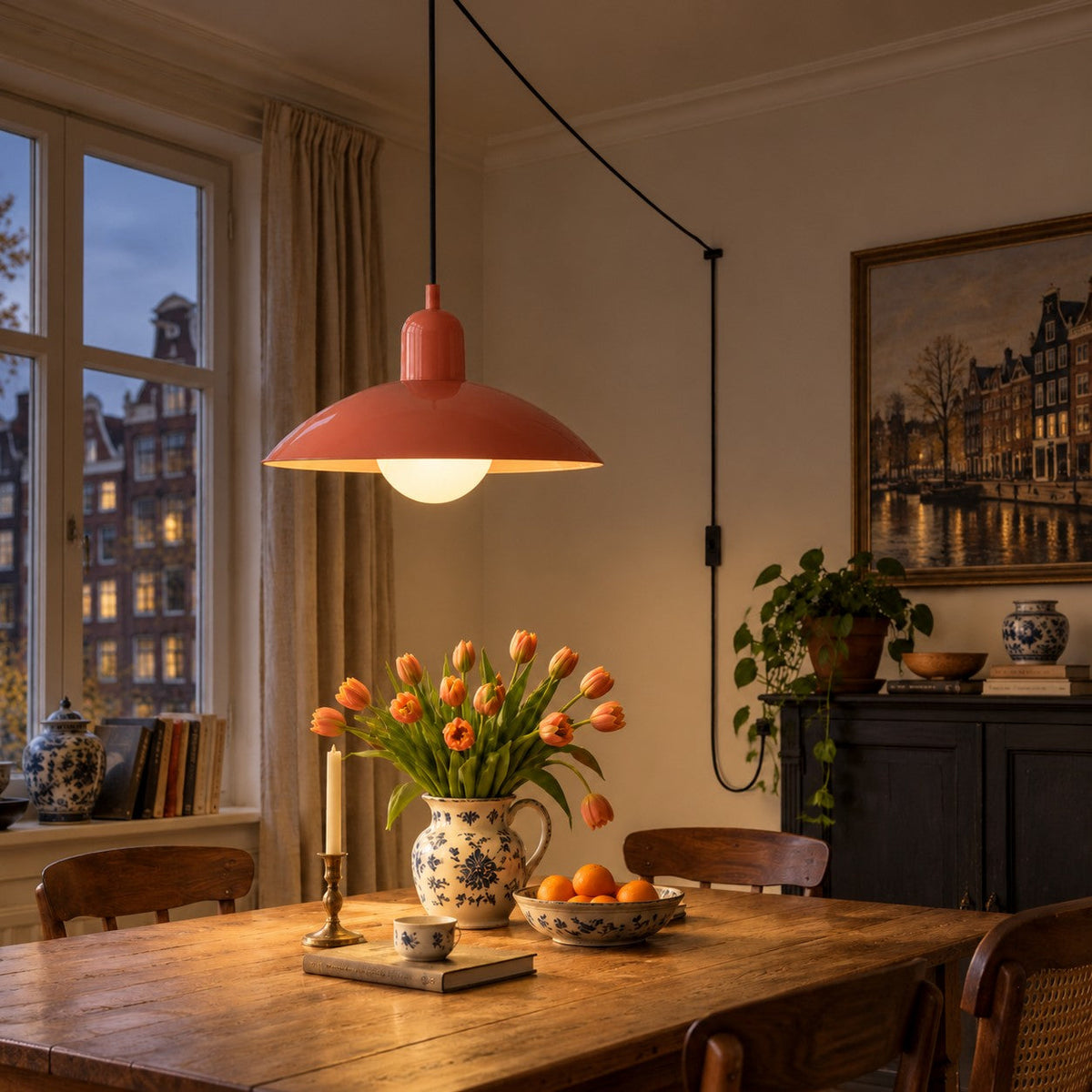 Mid Century Bauhaus Stikkontakt Pendellampe - - Home Decor - {{ product_tags }