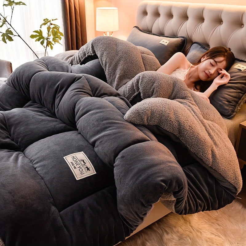 Dobbeltsidet Sherpa Fleecetæppe - Tykt & Blødt - - Home Decor - {{ product_tags }