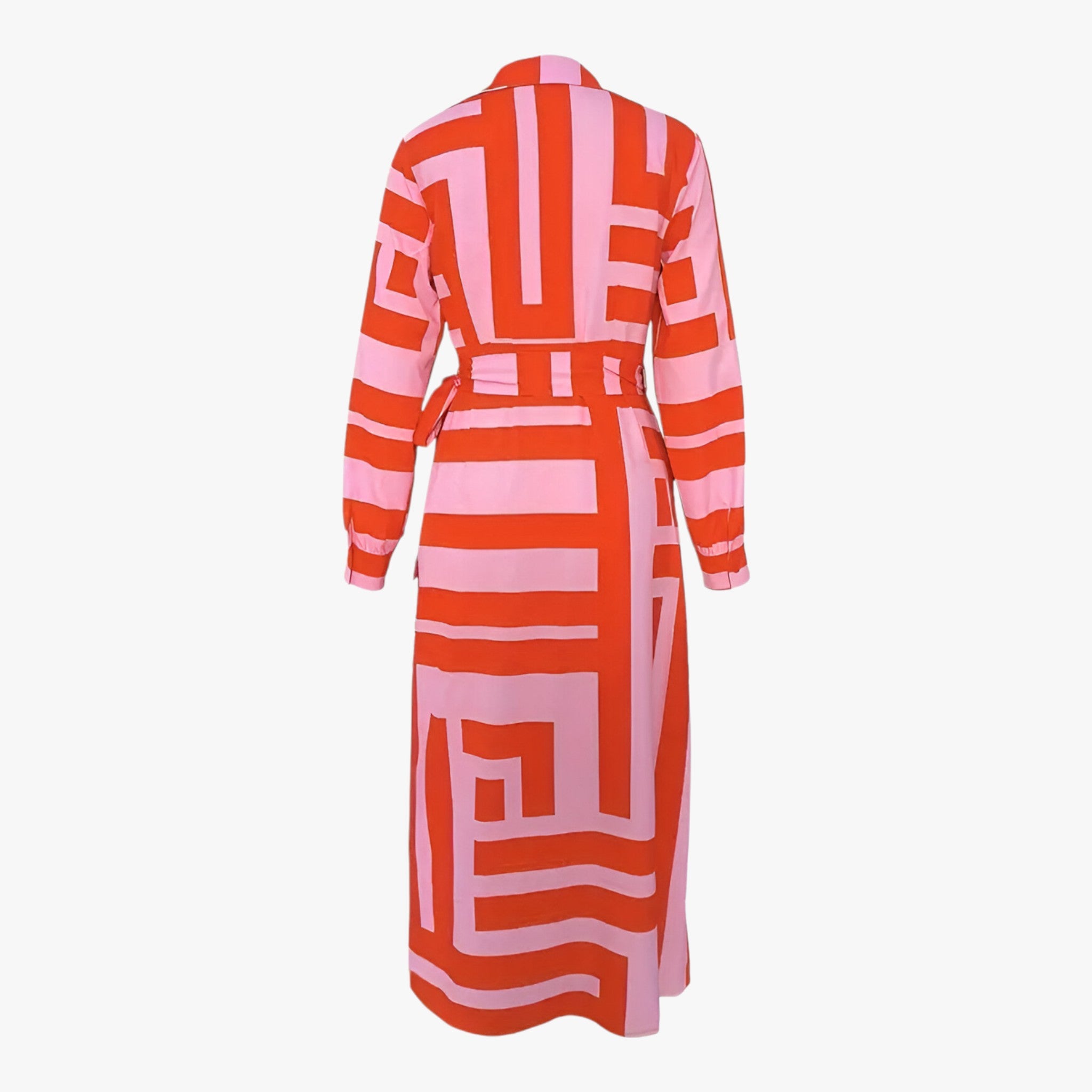 Elena | Printet maxikjole - sofistikeret og feminin - - women's fashion - {{ product_tags }