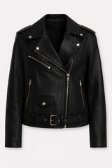 Emilia - Vegan jacket in genuine leather