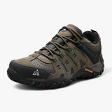 Men's suede and leather hiking boots - comfortable sneakers for hiking