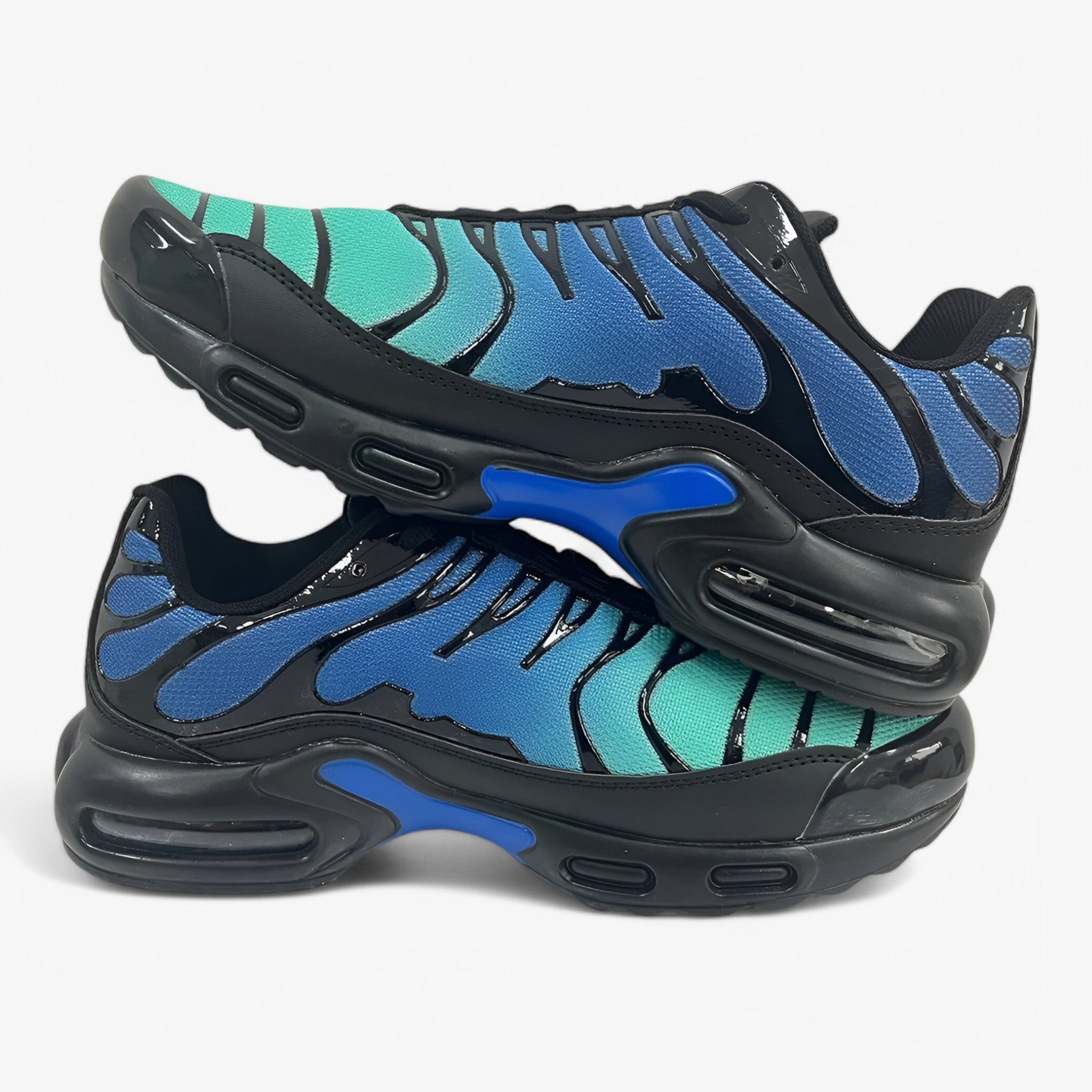 Behagelige herre sneakers med åndbart netmateriale - Grøn blå - Behagelige herre sneakers med åndbart netmateriale - €25 - {{ product_tags }
