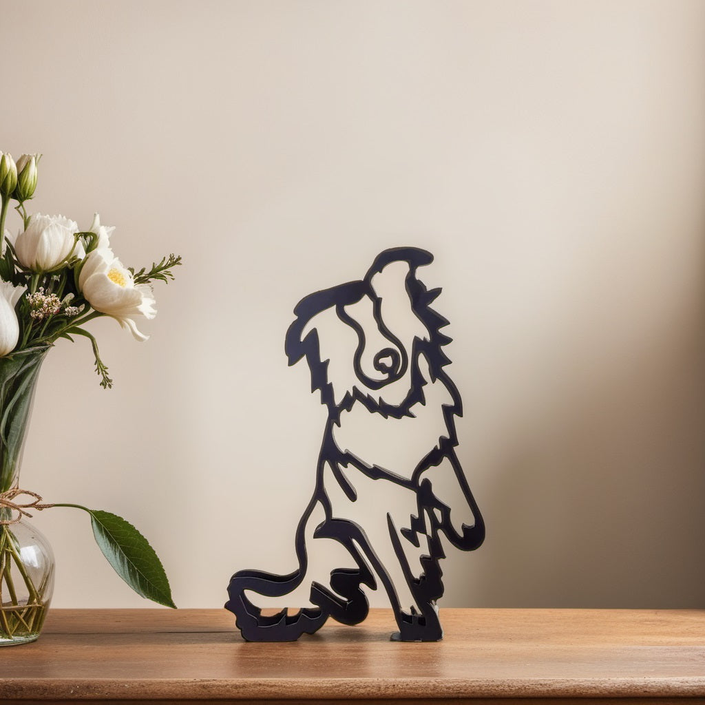 Samisa - Abstrakte hundeskulpturer - Australian Shepherd - house & garden - {{ product_tags }