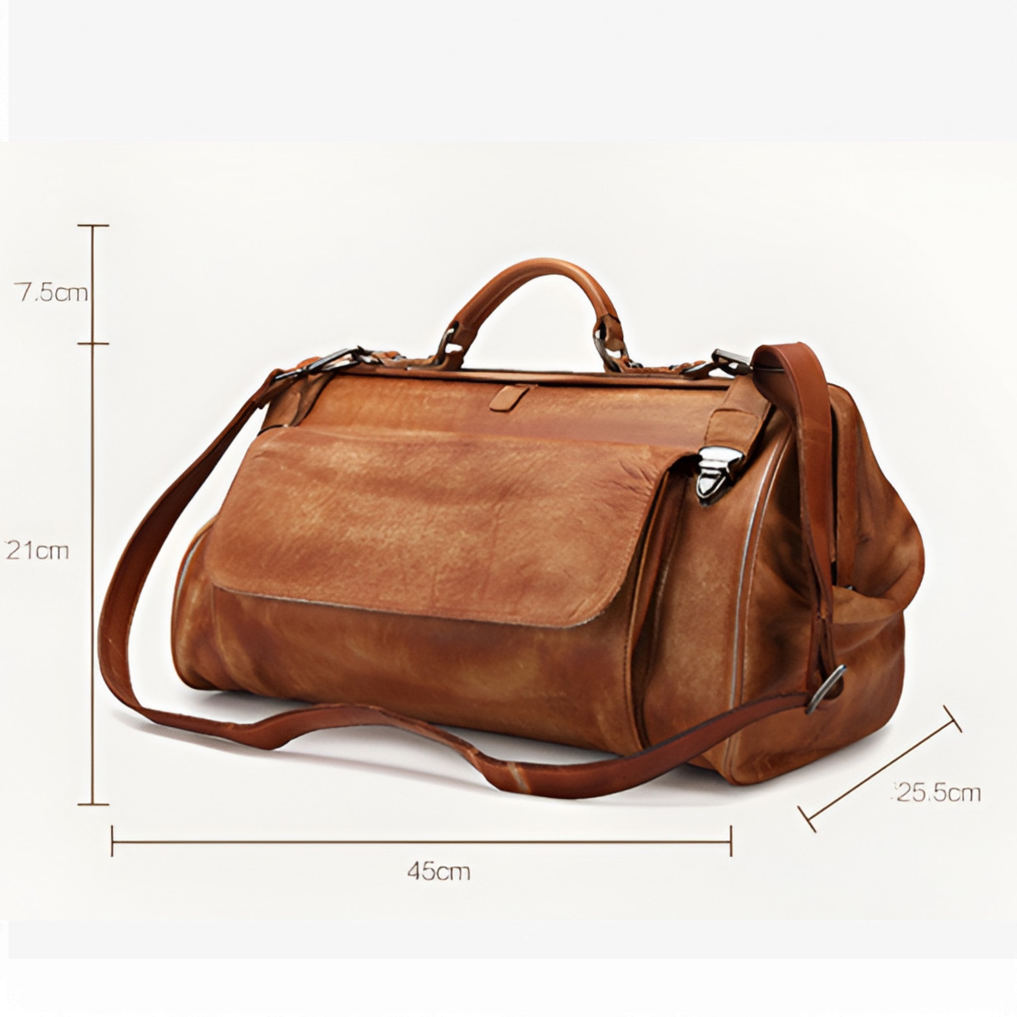 Davi | Elegant rejsetaske i læder - - bags - {{ product_tags }