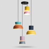 Nordisk Metal LED Pendellampe Makron Lagdelt Skærm