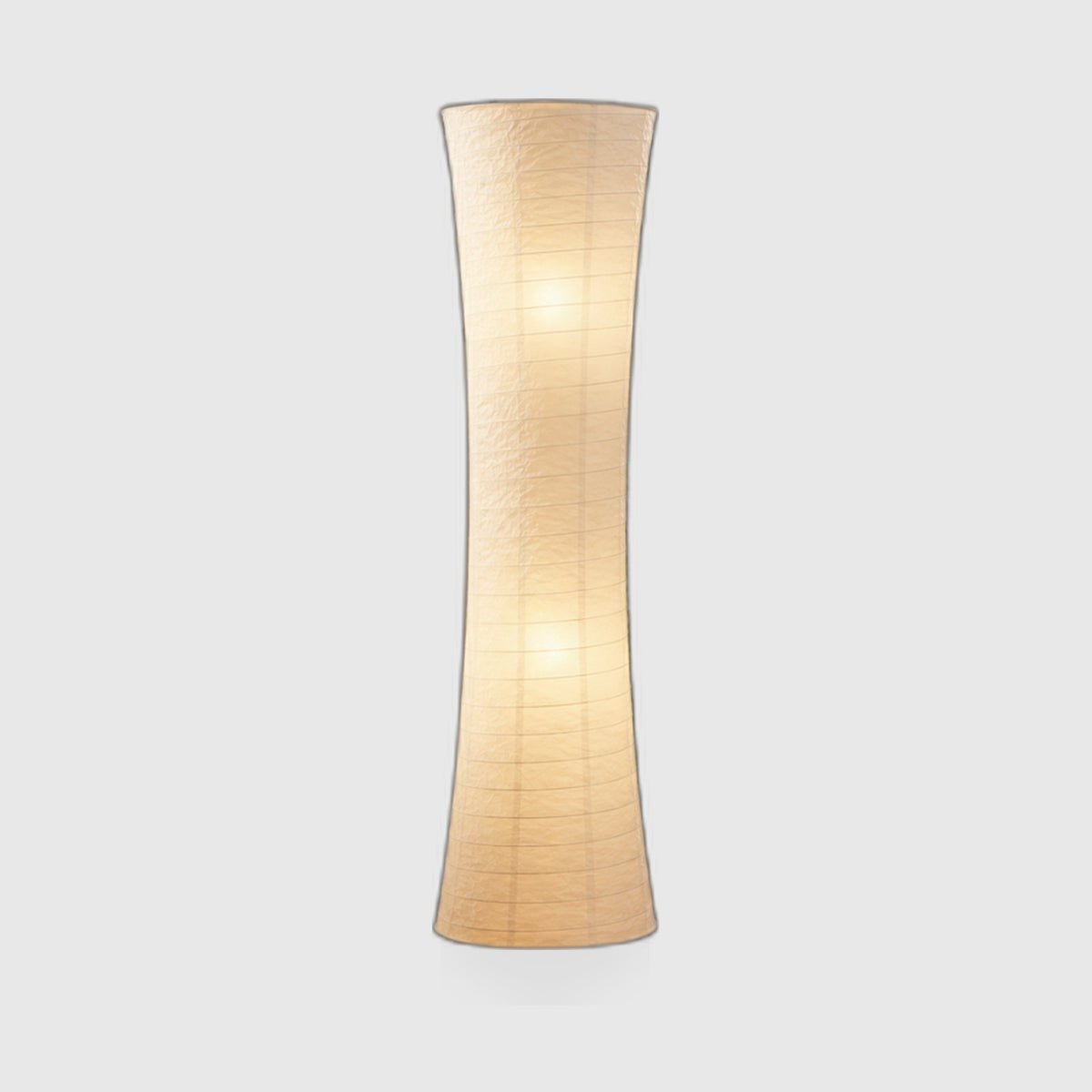 Skulpturel LED Gulvlampe – Varm Stuestemning
