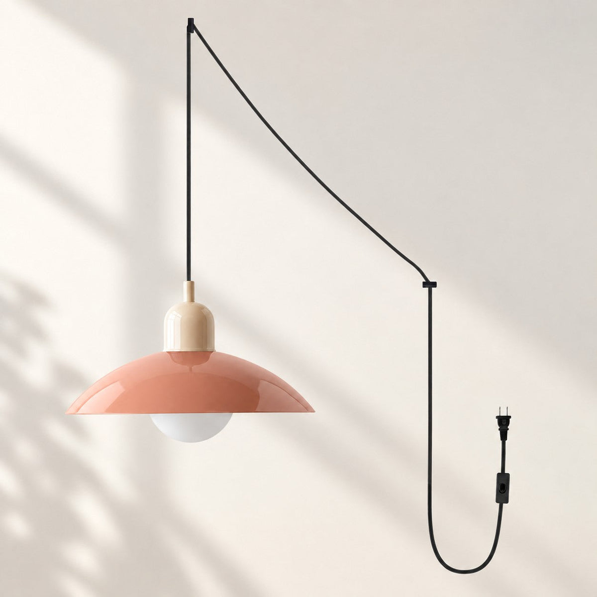 Mid Century Bauhaus Stikkontakt Pendellampe - - Home Decor - {{ product_tags }