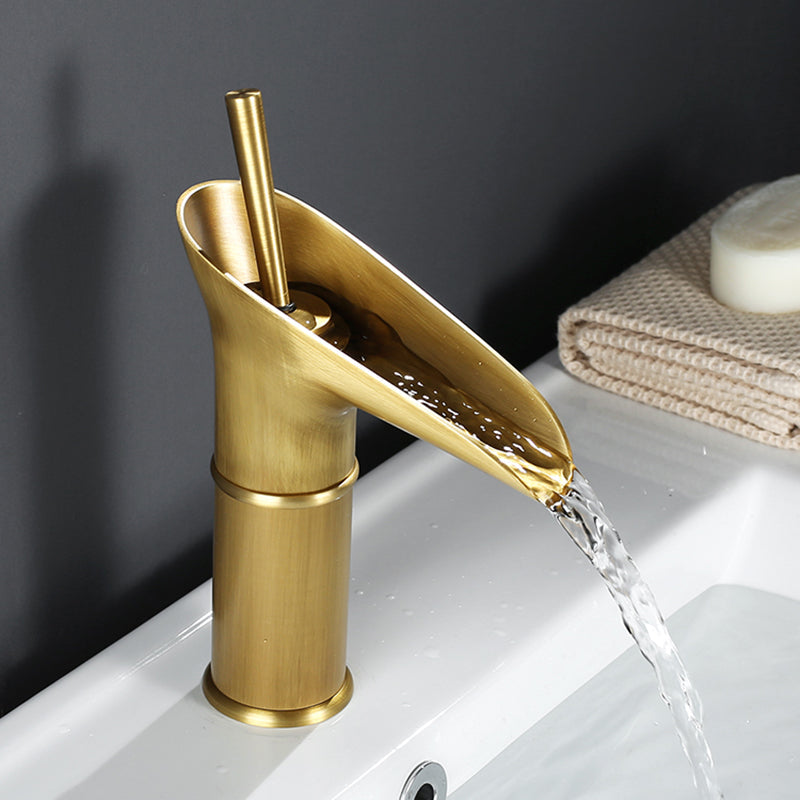 Huck - Waterfall antik håndvaskarmatur til badeværelset messing håndvaskarmatur - - house & garden - {{ product_tags }