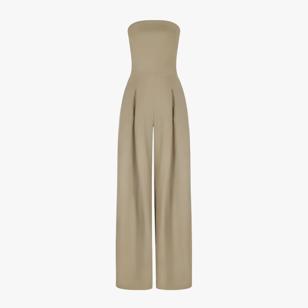 Daria -  Light Denim Cotton Jumpsuit main image 0