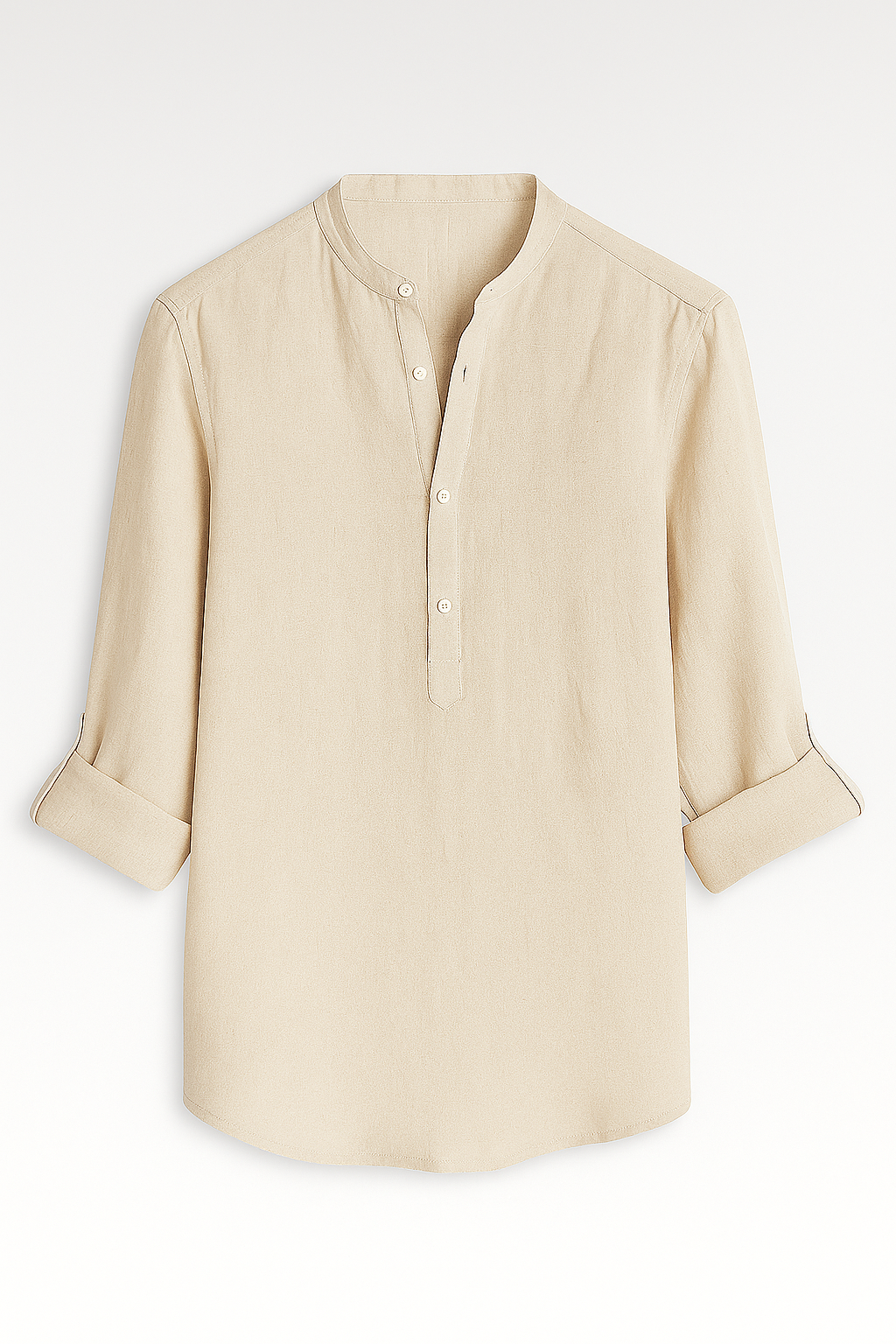 Alix | Let skjorte til mænd i hør - Beige - Alix | Let skjorte til mænd i hør- €25 - {{ product_tags }