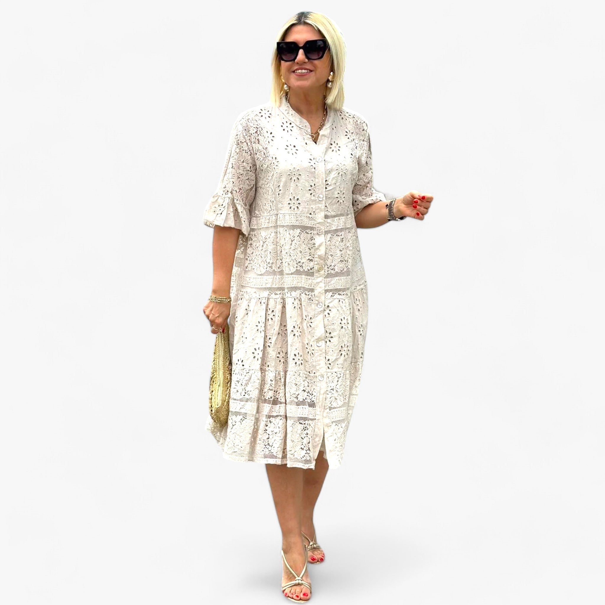 Adele | Spidskjole - Tidssvarende elegance med fine detaljer - - women's fashion - {{ product_tags }