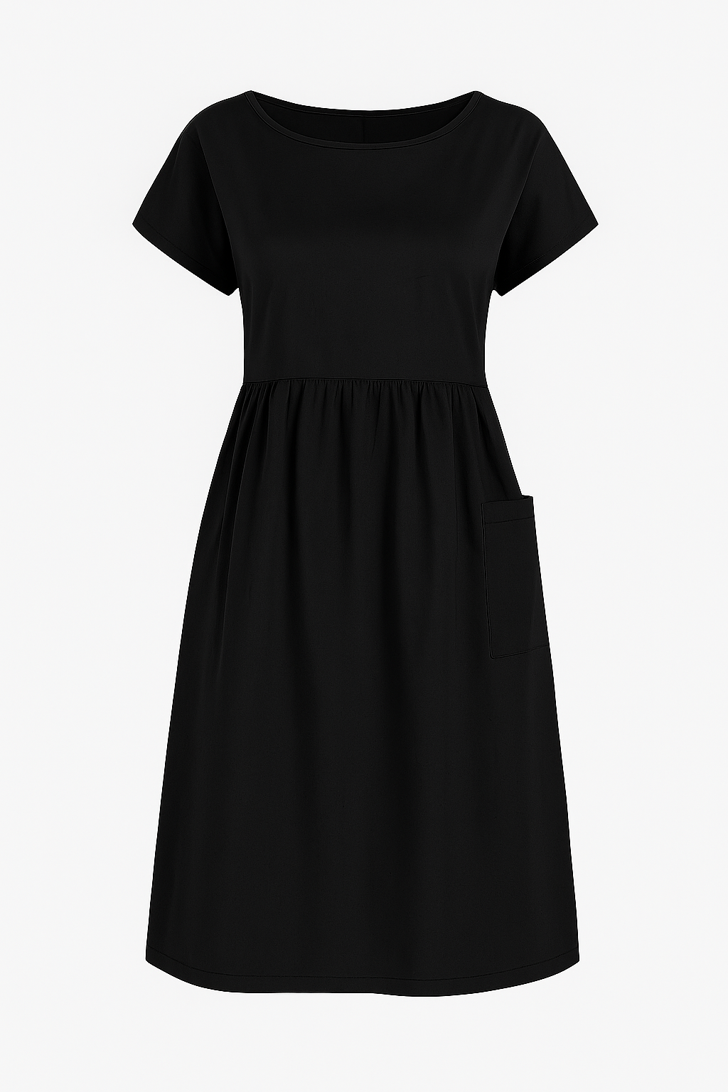 Eustasia | Sommerligt fritidskjole med lommer - Sort - Eustasia | Sommerligt fritidskjole med lommer - €25 - {{ product_tags }