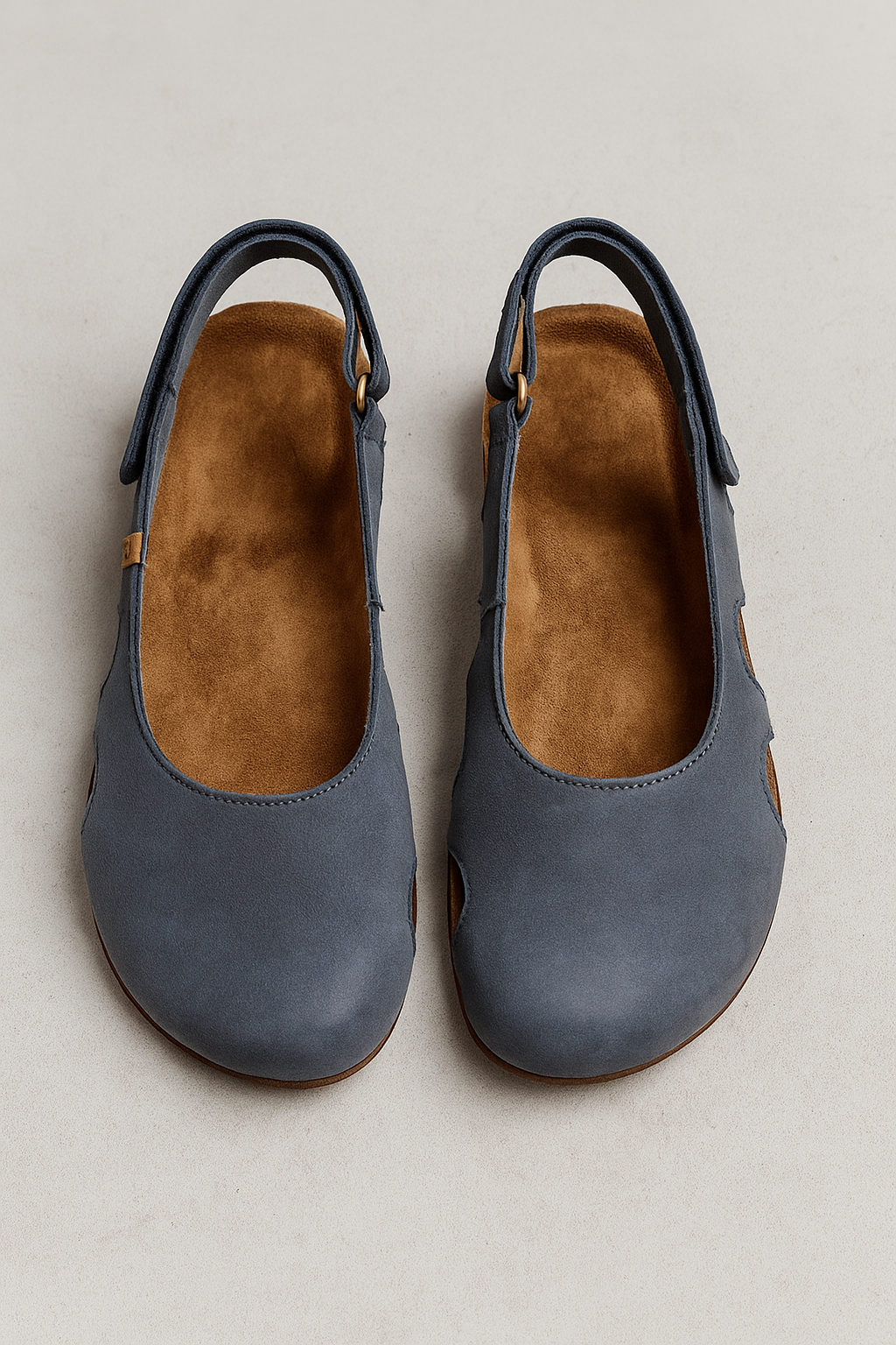 Ophelia | Pumps med kilehæl i imiteret læder - Blau - Ophelia | Pumps med kilehæl i imiteret læder - €25 - {{ product_tags }
