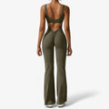 Olga - Udligende V-ryg Jumpsuit