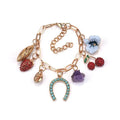 Boheme-etniske charm-armbånd