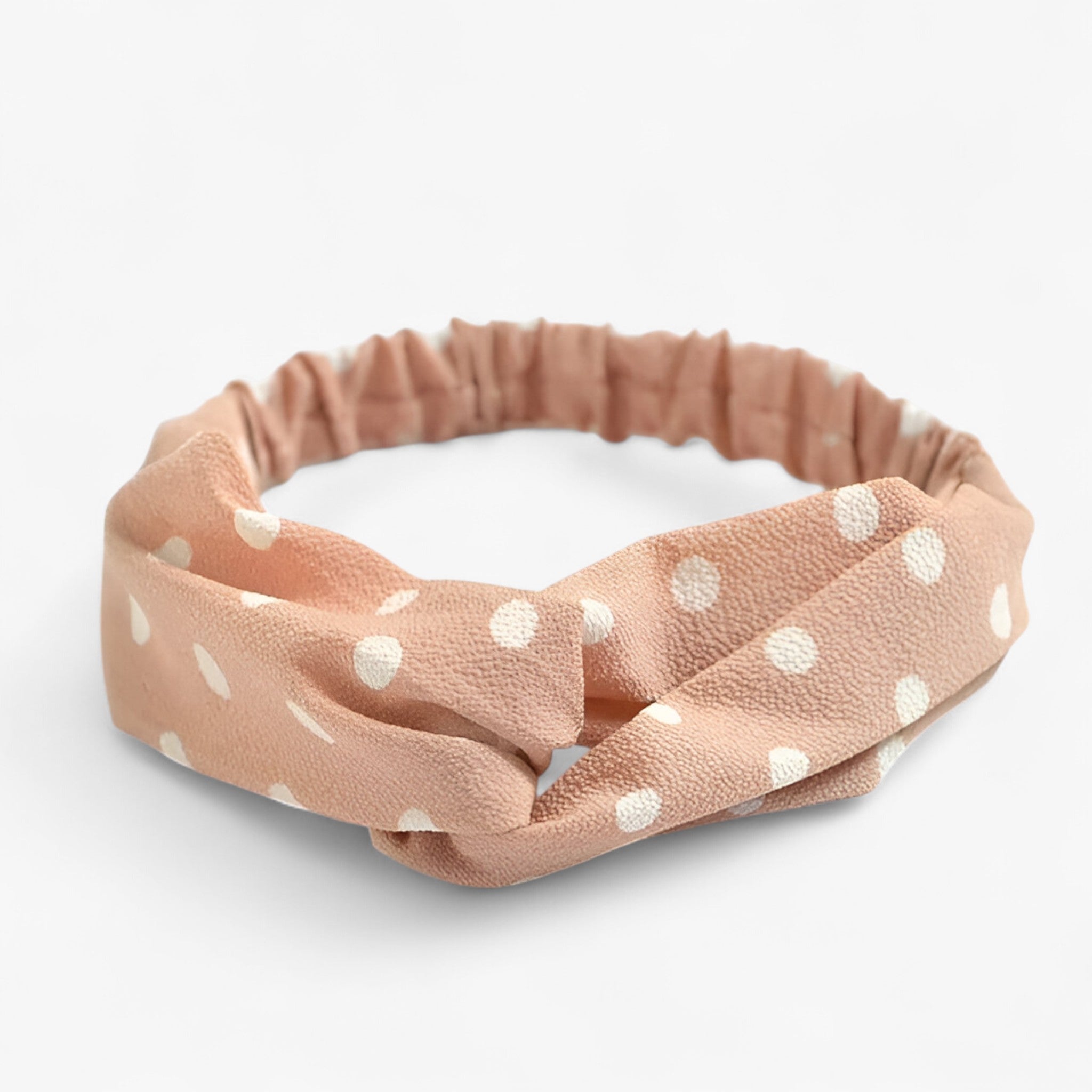 Fascia med boheme-tryk Vintage bandana - Lilla prikker - women's fashion - {{ product_tags }