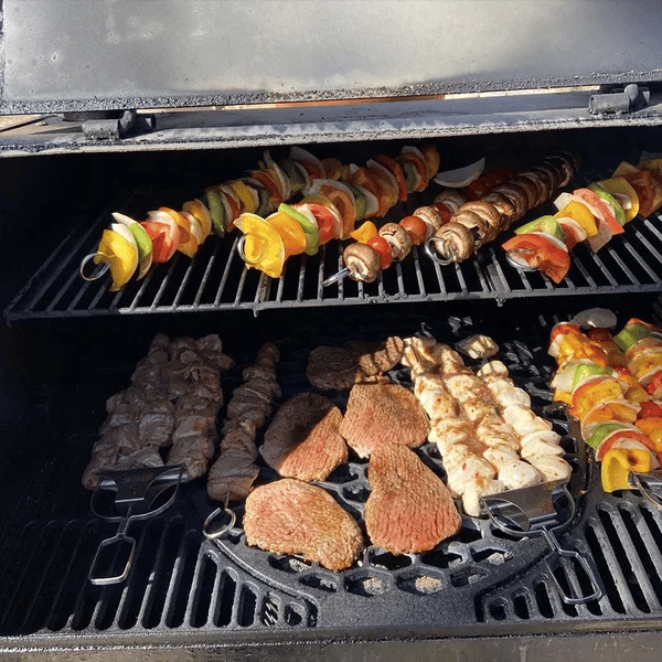 SkewGril | 3-vej Grillspyd | Rustfrit Stål - - SkewGril | 3-vej Grillspyd | Rustfrit Stål - €25 - {{ product_tags }