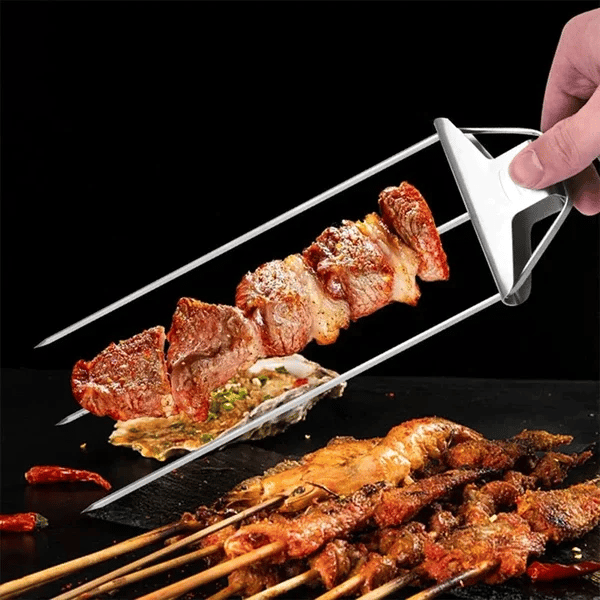 SkewGril | 3-vej Grillspyd | Rustfrit Stål - - SkewGril | 3-vej Grillspyd | Rustfrit Stål - €25 - {{ product_tags }