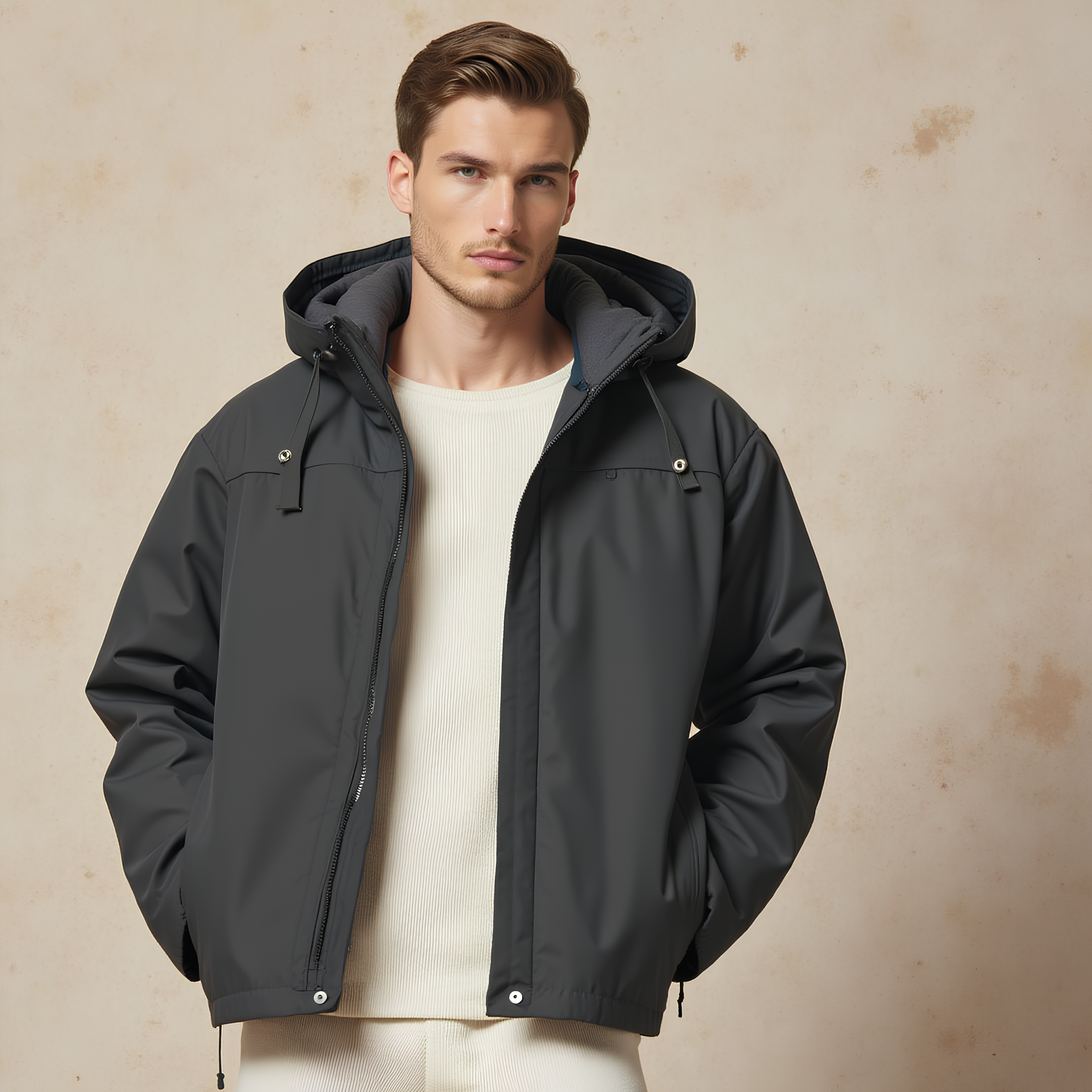 Jonathan | Unisex Vandtæt Outdoor Jakke – Perfekt til Eventyr i Al Slags Vejr - - men's fashion - {{ product_tags }