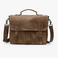 Matthew | Vintage læder skuldertaske