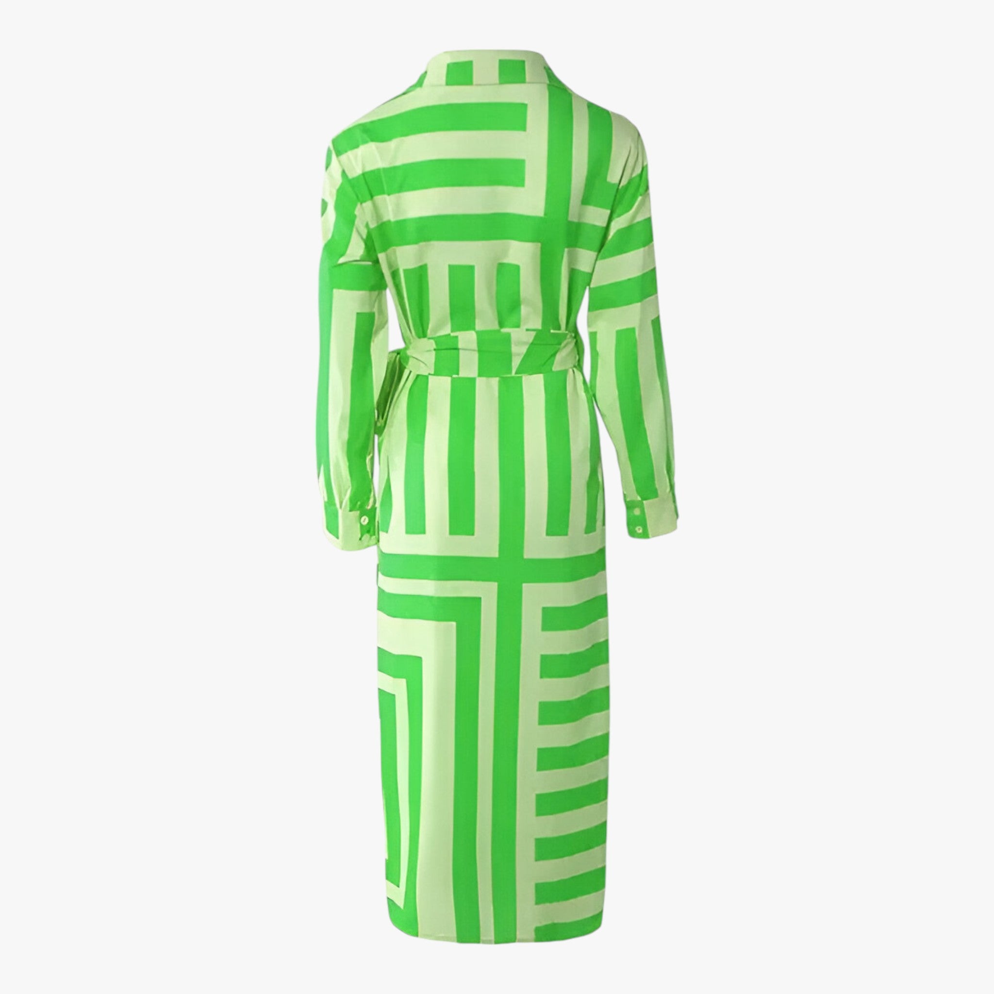 Elena | Printet maxikjole - sofistikeret og feminin - - women's fashion - {{ product_tags }