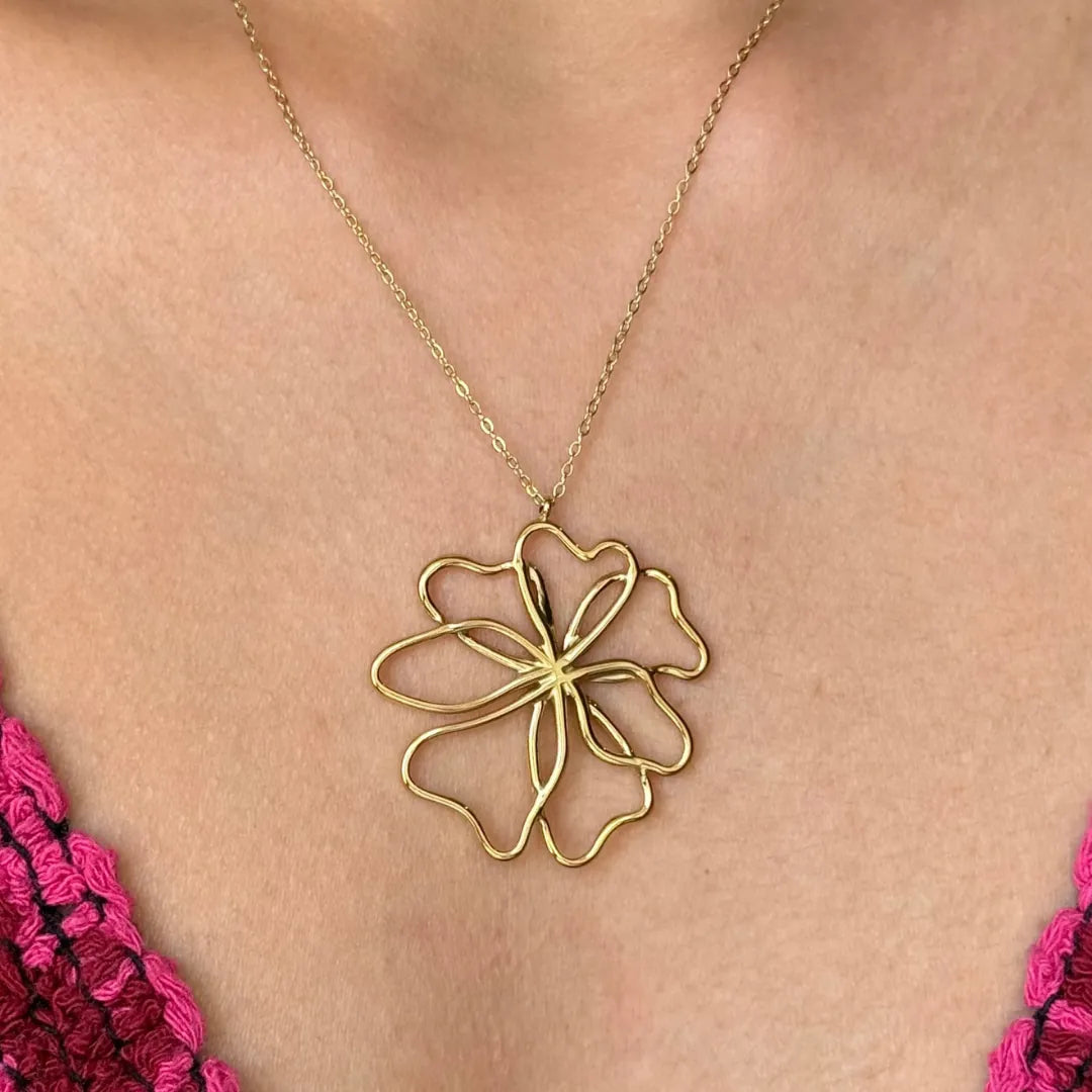 VERONICA Guldtonet Smykkesaet - - Jewelry Set - {{ product_tags }