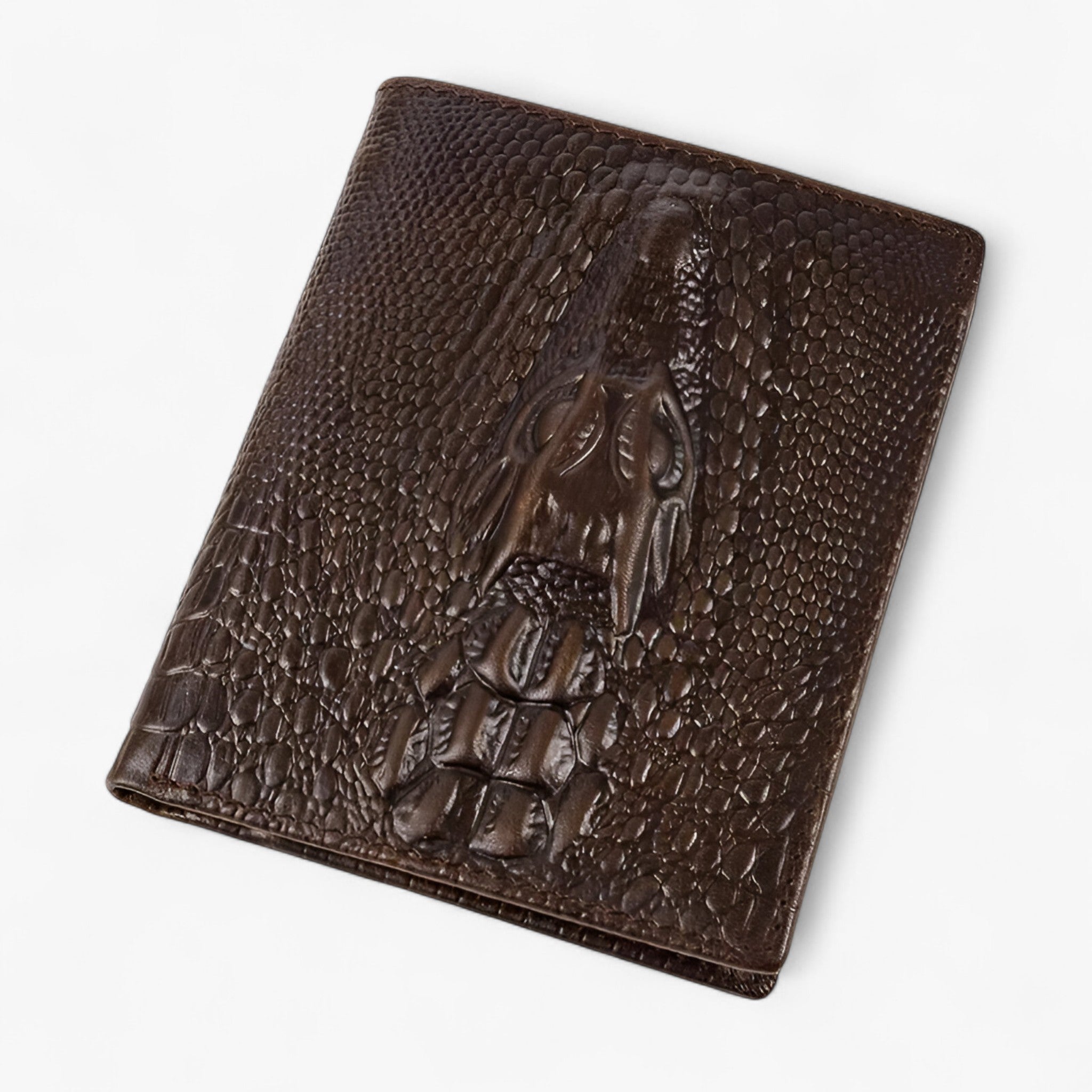 Krokodille tegnebog til mænd – Stilfuld og kompakt - crocodile-01-shu - bags - {{ product_tags }