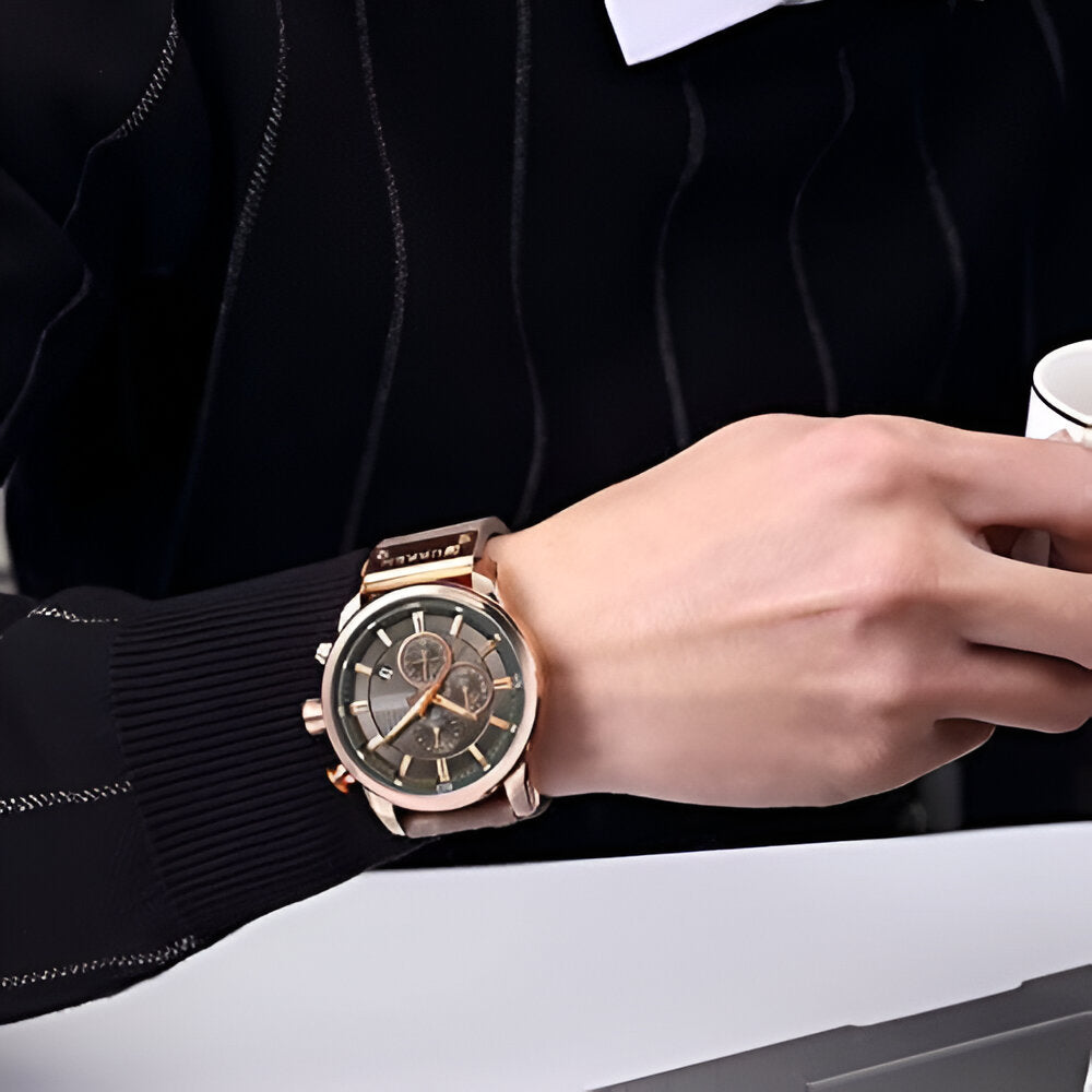 CURREN kronograf armbåndsur til mænd - - watches - {{ product_tags }