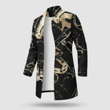 Herre Modejakke - Unikt Abstrakt Moenster, Laurent