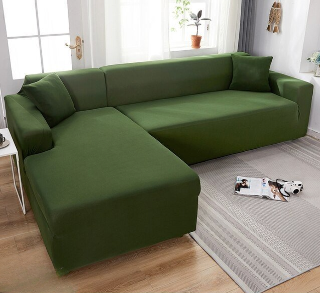 SofCove - vaskbart betræk med forlænget levetid, vandafvisende, elastisk - grøn - SofCove - vaskbart betræk med forlænget levetid, vandafvisende, elastisk- €25 - {{ product_tags }