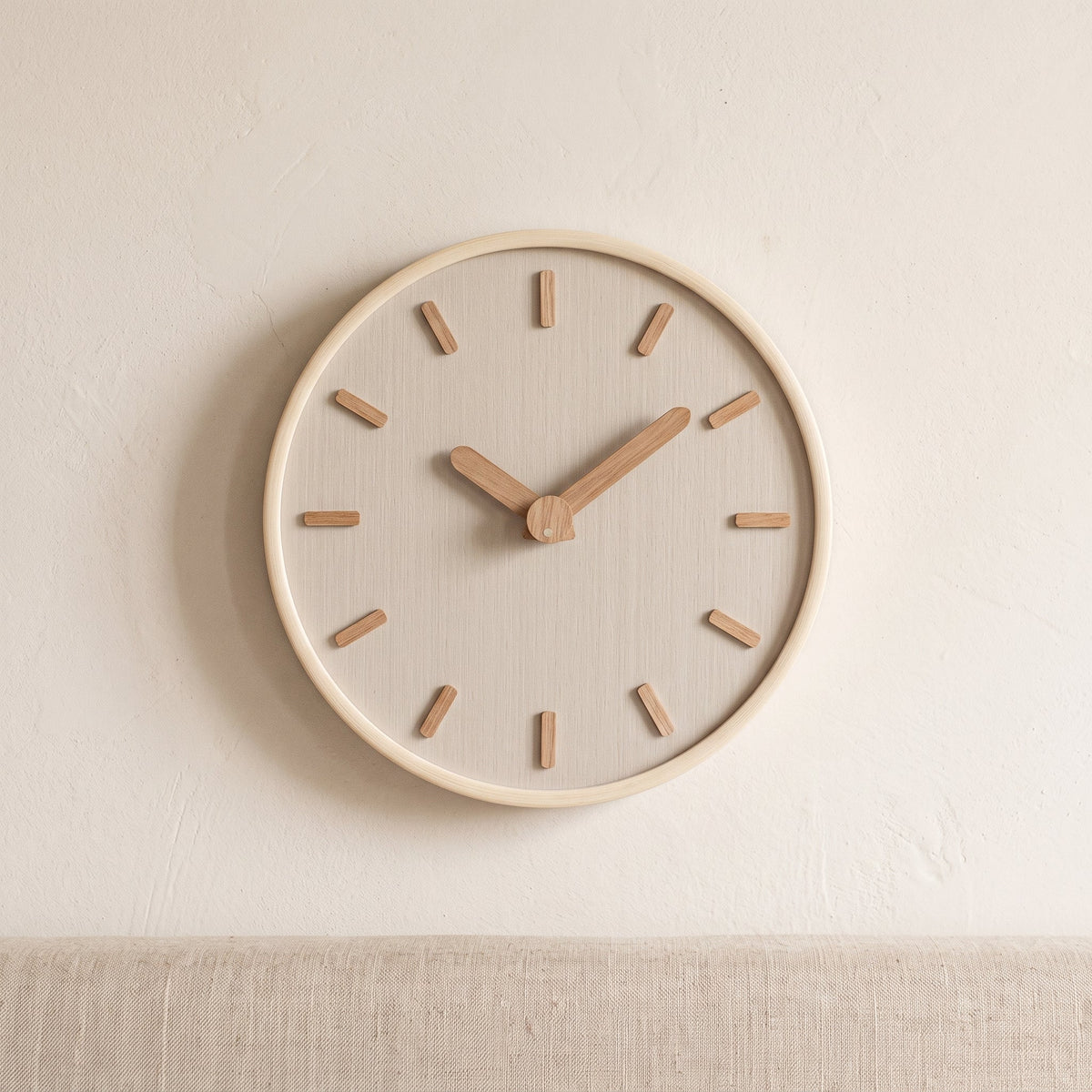 DashClock Lydløst Vægur i Træ - - Wall Clocks - {{ product_tags }