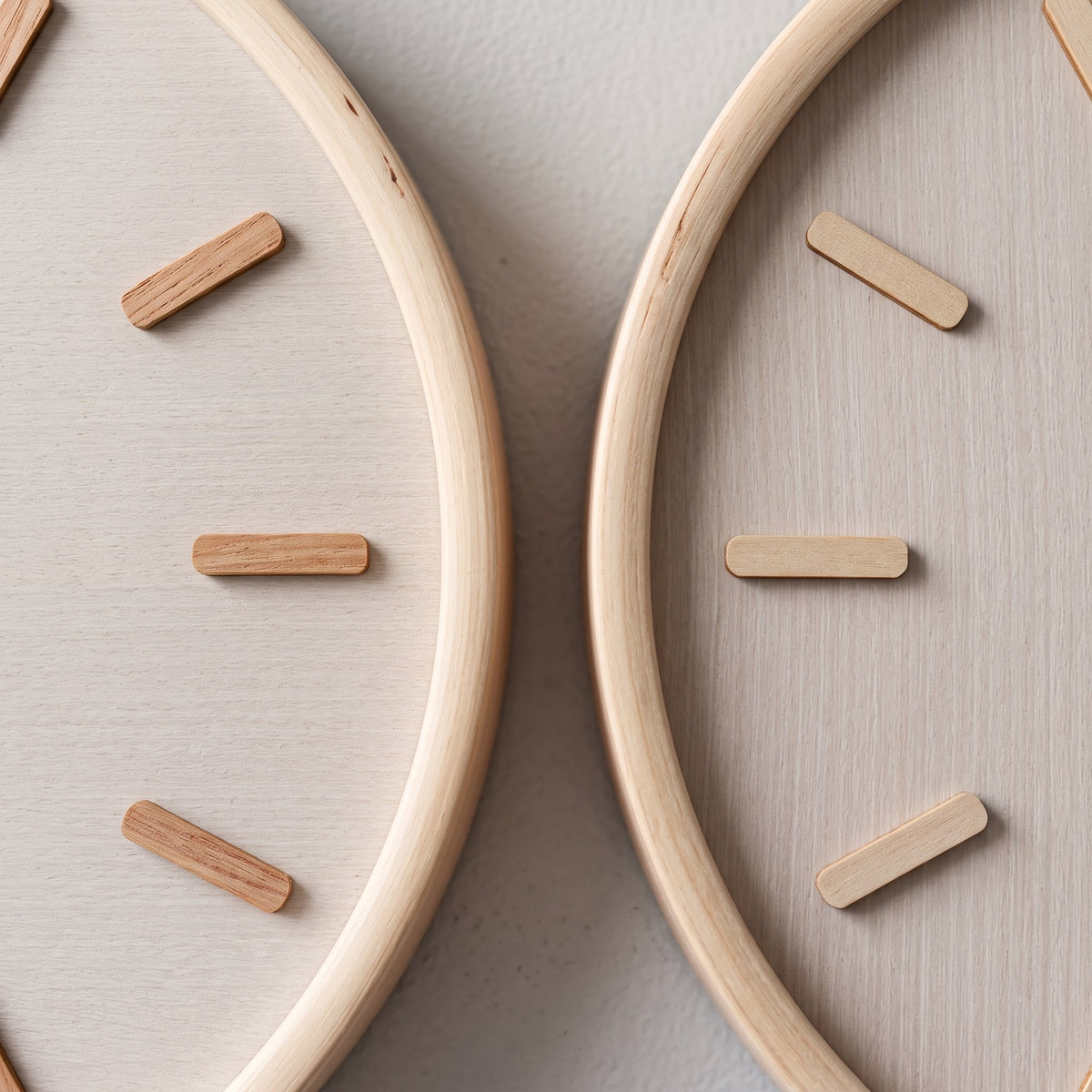 DashClock Lydløst Vægur i Træ - - Wall Clocks - {{ product_tags }