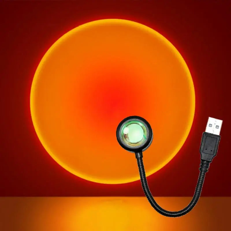 Solnedgang Projektionslampe – Regnbue Prisme Stemningslys - - Projection Ambient Lamp - {{ product_tags }