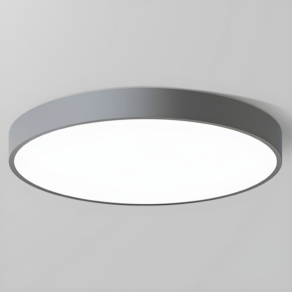 Moderne Rund LED Loftslampe Flad Disk