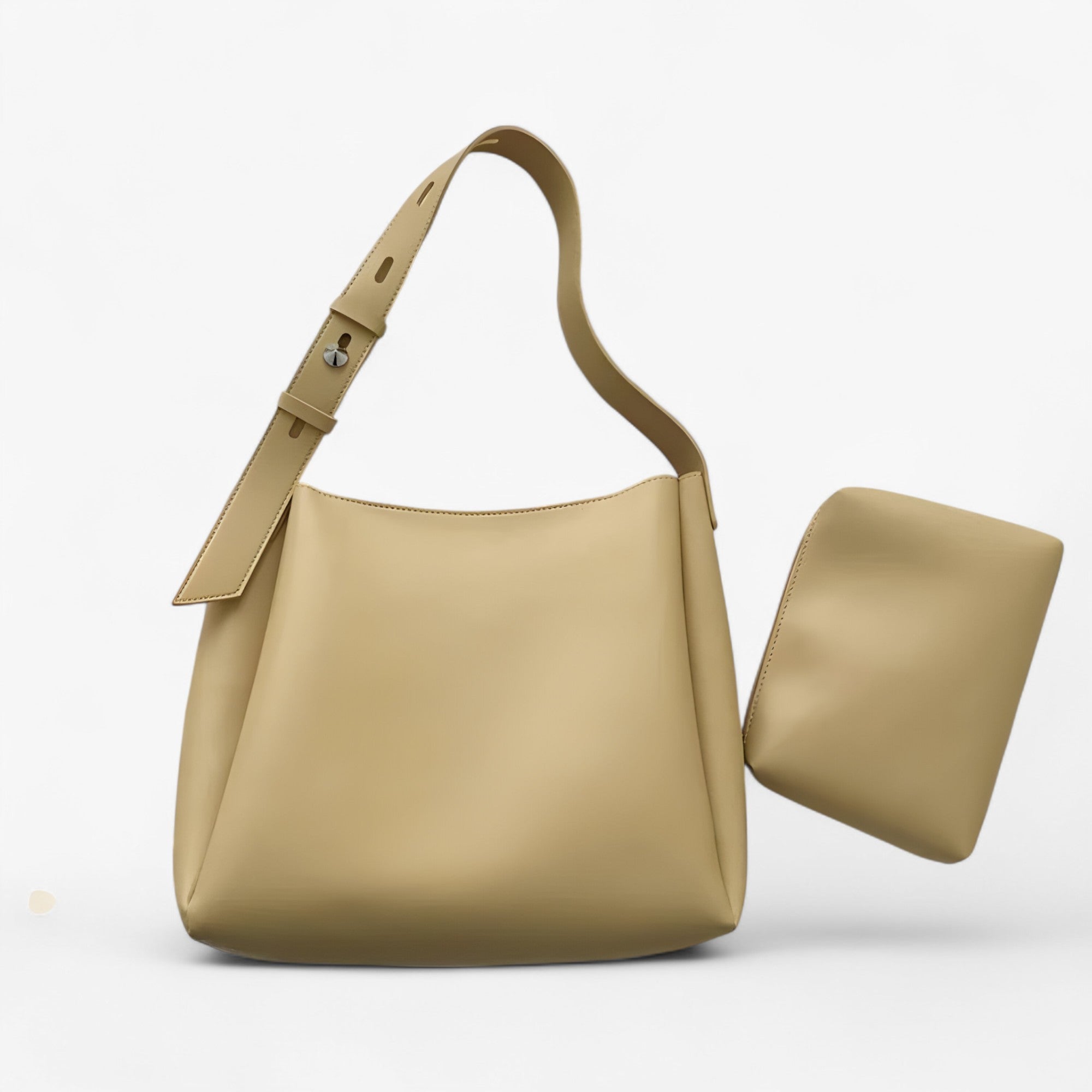 Arabela - Taske i læder - Khaki - bags - {{ product_tags }