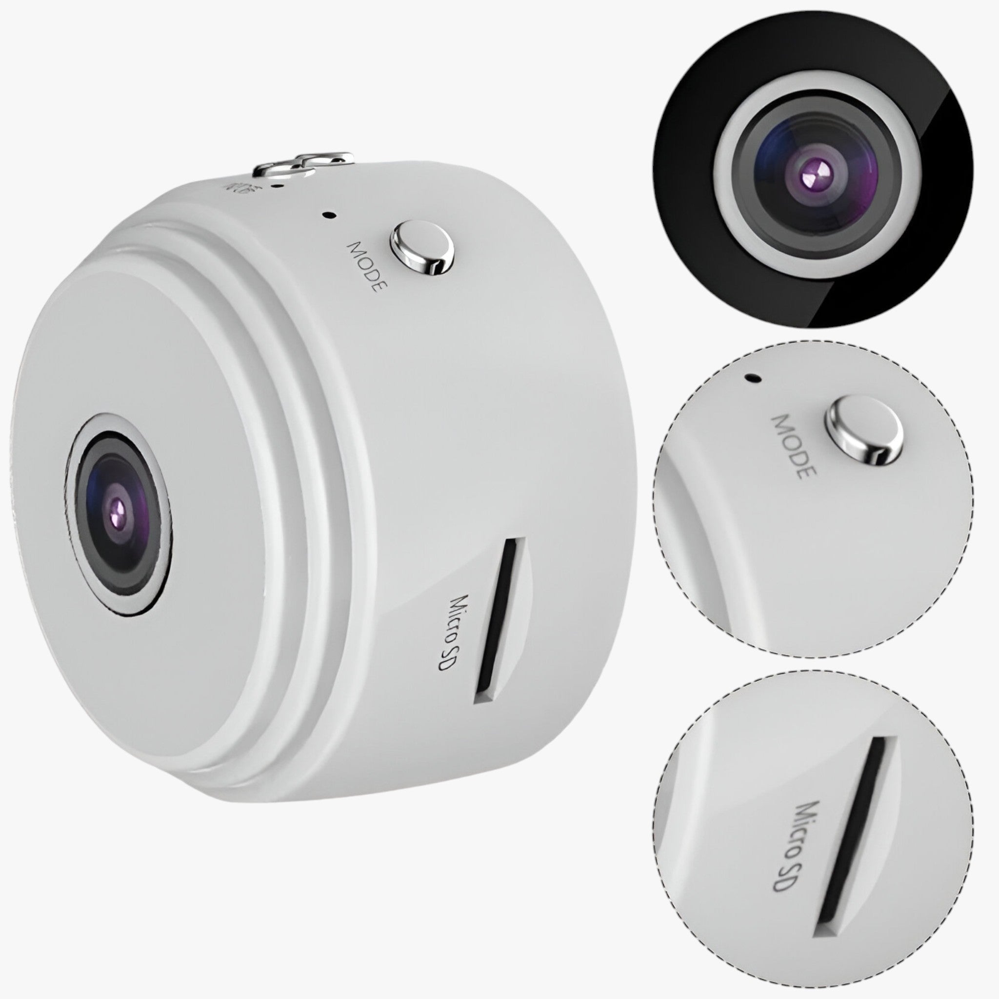 Elias | Mini 1080p HD Trådløst Sikkerhedskamera - - gadgets - {{ product_tags }