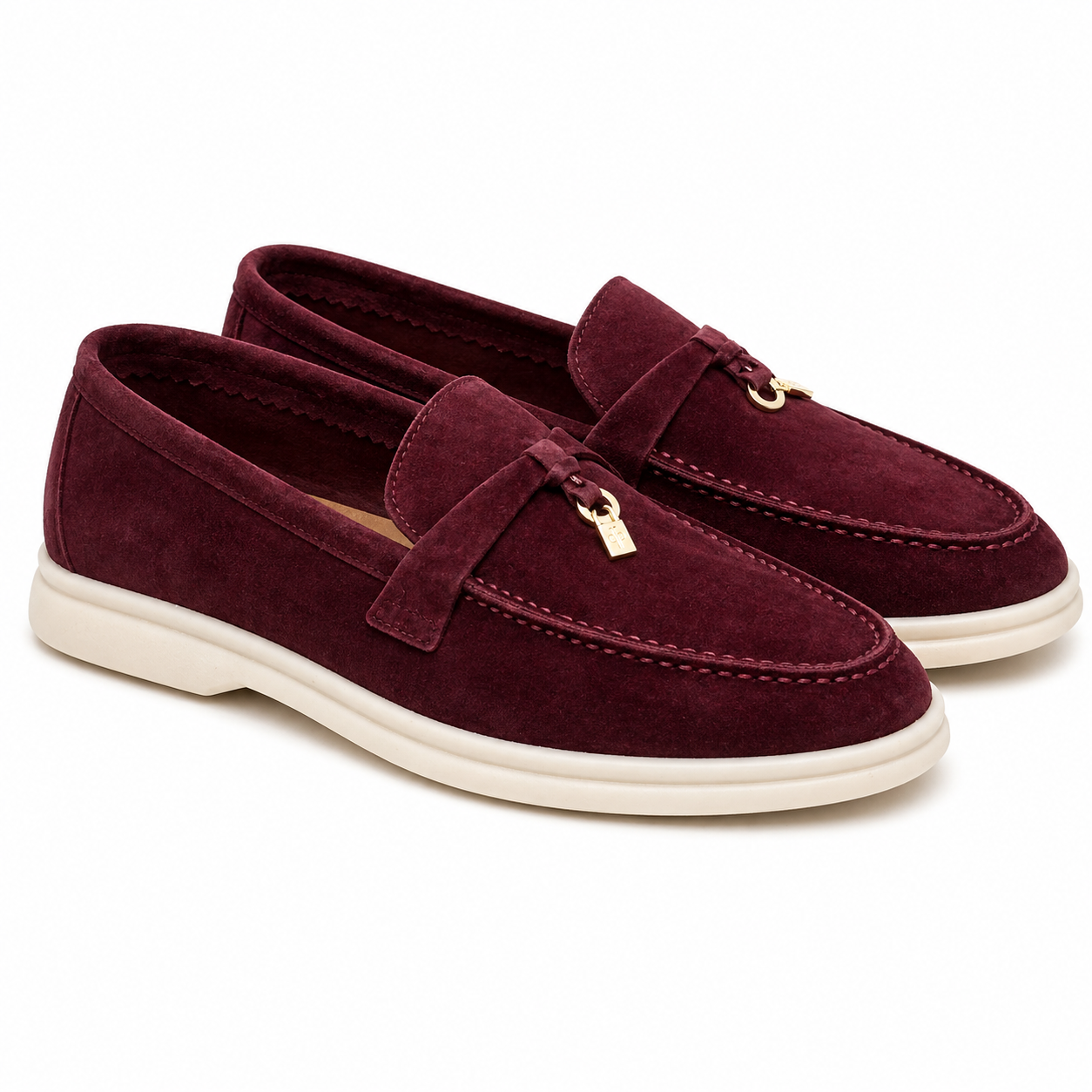 Mocassin homme élégant - Cuir nubuck et confort estival dans Bordeaux