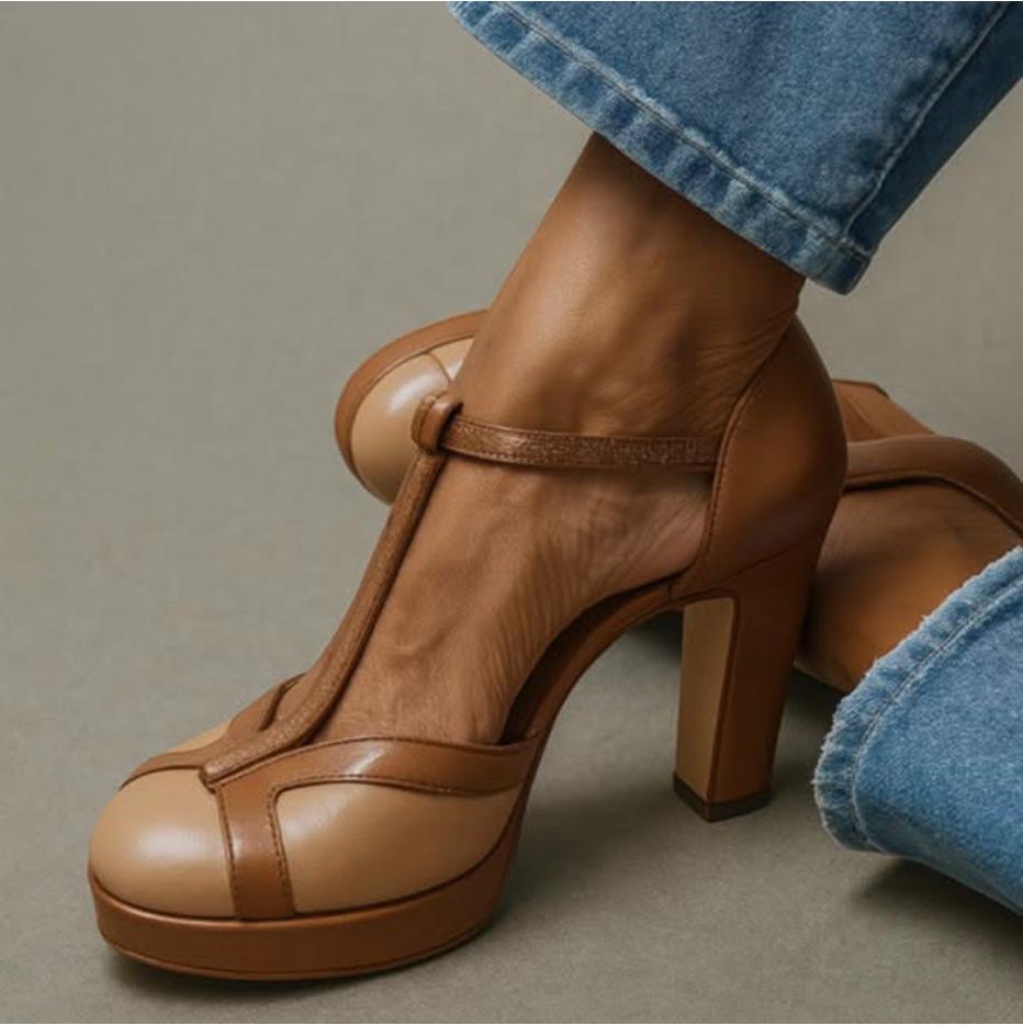 Højhælede sandaler til kvinder - Elegant komfort og let design
