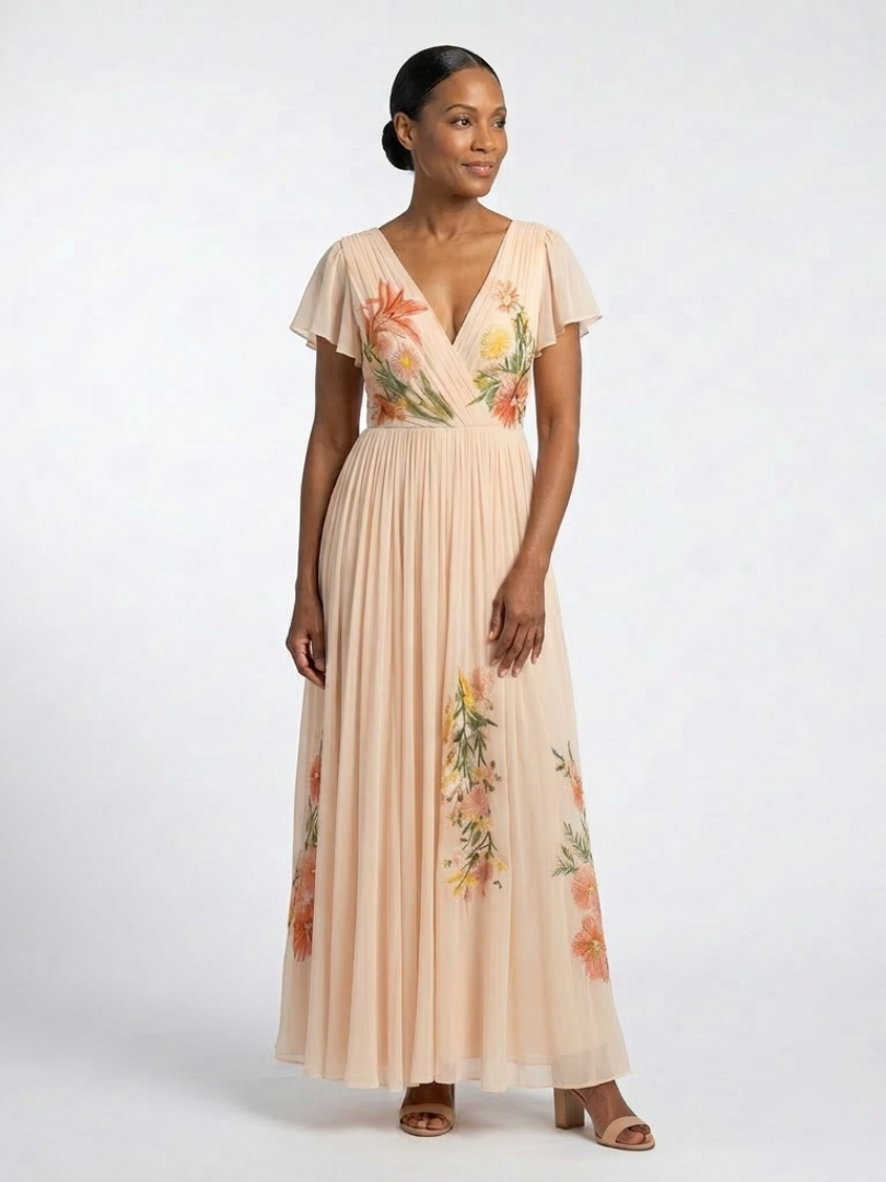 CALISTA | BLOMSTRET MAXIKJOLE