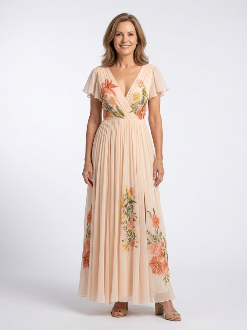 CALISTA | BLOMSTRET MAXIKJOLE