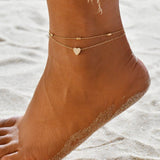 Ankle Chains with a Small Heart