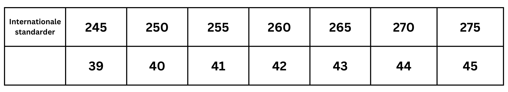 Size Guide