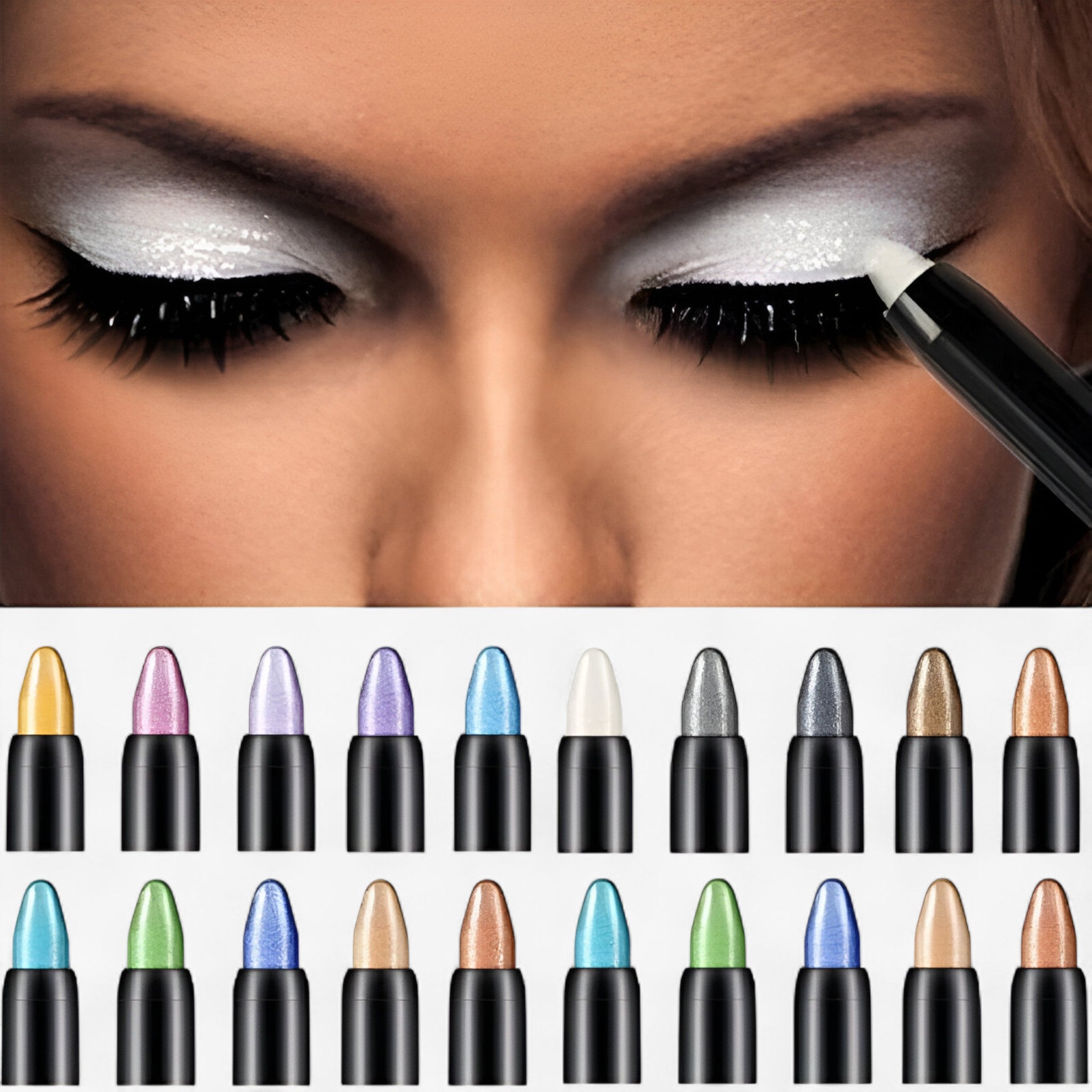 EyePen™ - Sæt med farvede øjenbrynspinde - - women's fashion - {{ product_tags }