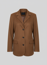 Emilia | Suede Jacket - Effortless Tailored Fit