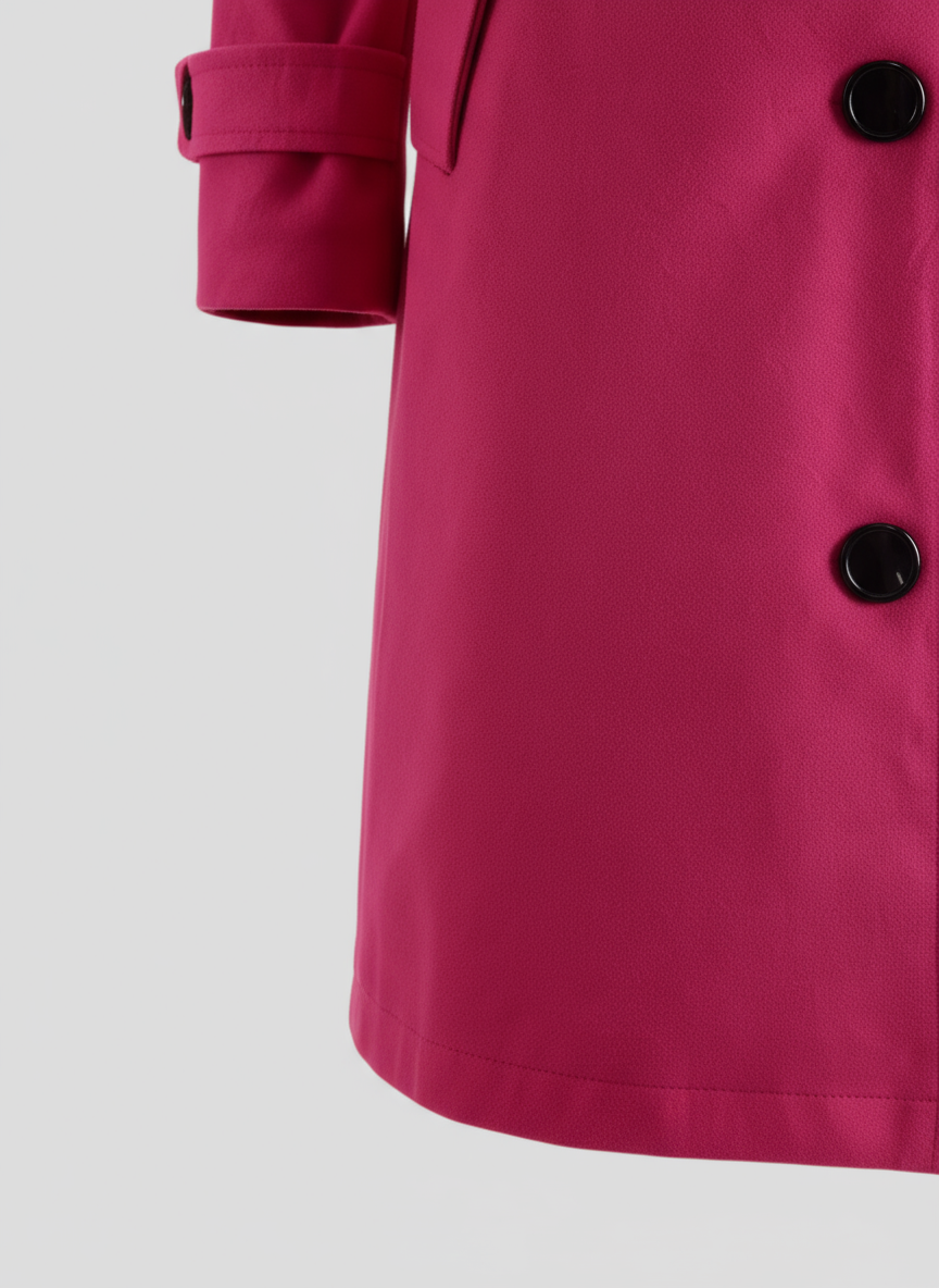 Mille | Uldfrakke med Høj Krave | Uldblanding | Perfekt til Koldere Dage - - Jacket - {{ product_tags }