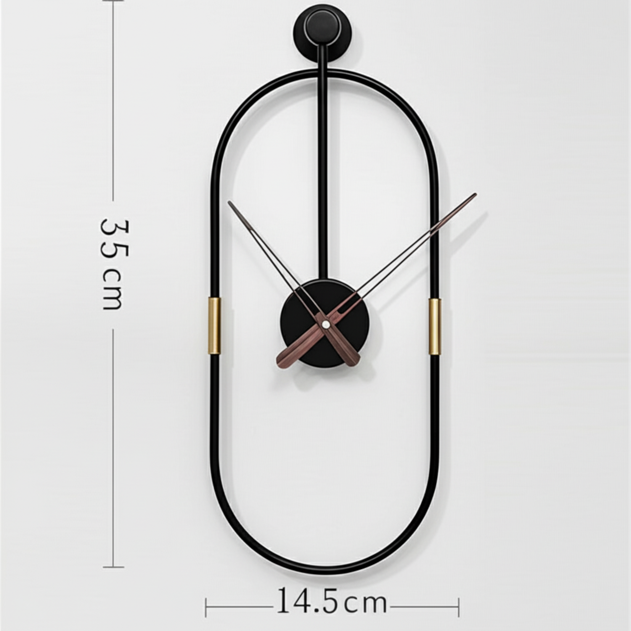 Xander | Minimalistisk stor vægklokke til stuen - - watches - {{ product_tags }