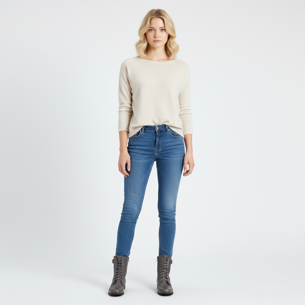 Fabiola | Kvinders Vintage Støvler med Lynlås - - Mode støvler - {{ product_tags }