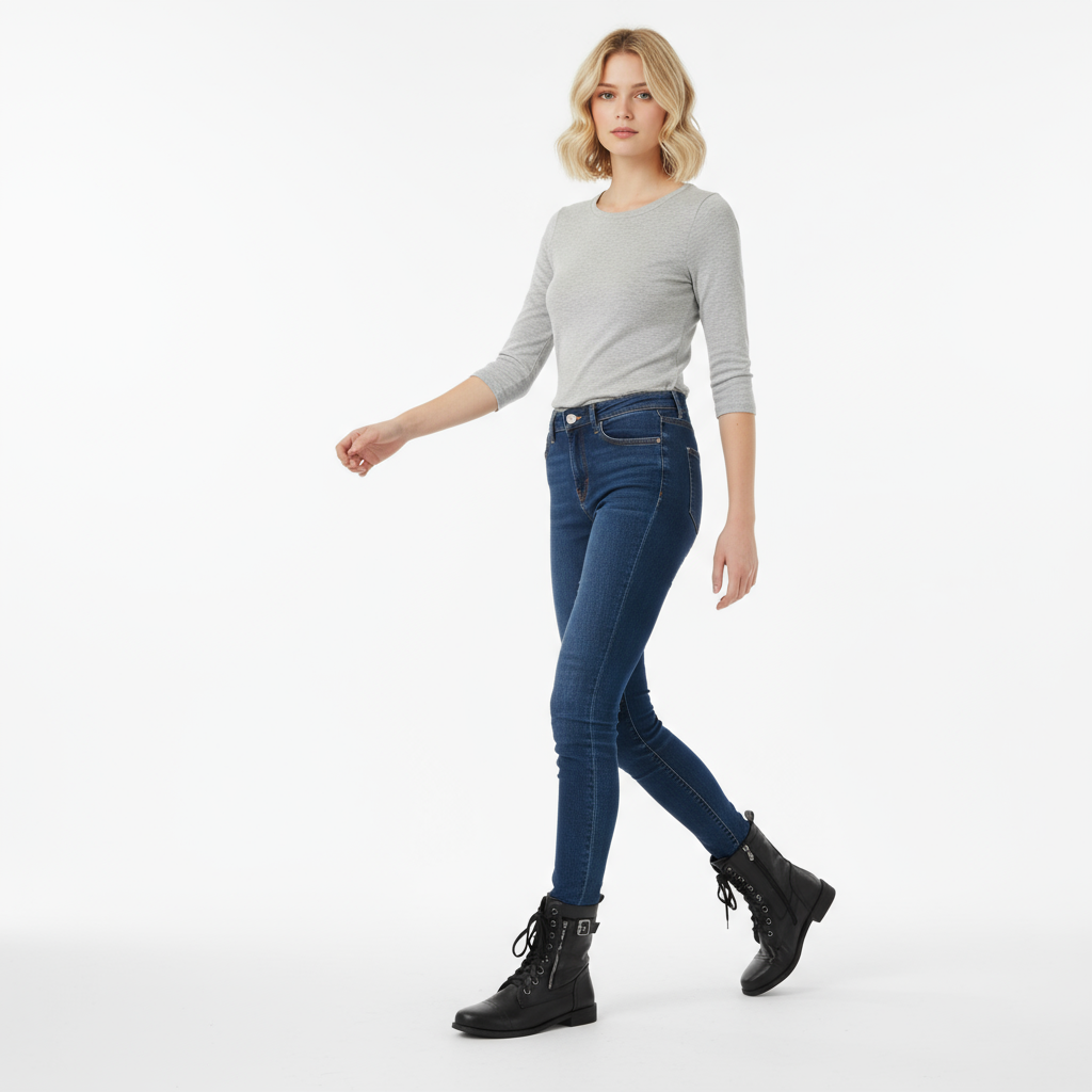 Fabiola | Kvinders Vintage Støvler med Lynlås - - Mode støvler - {{ product_tags }