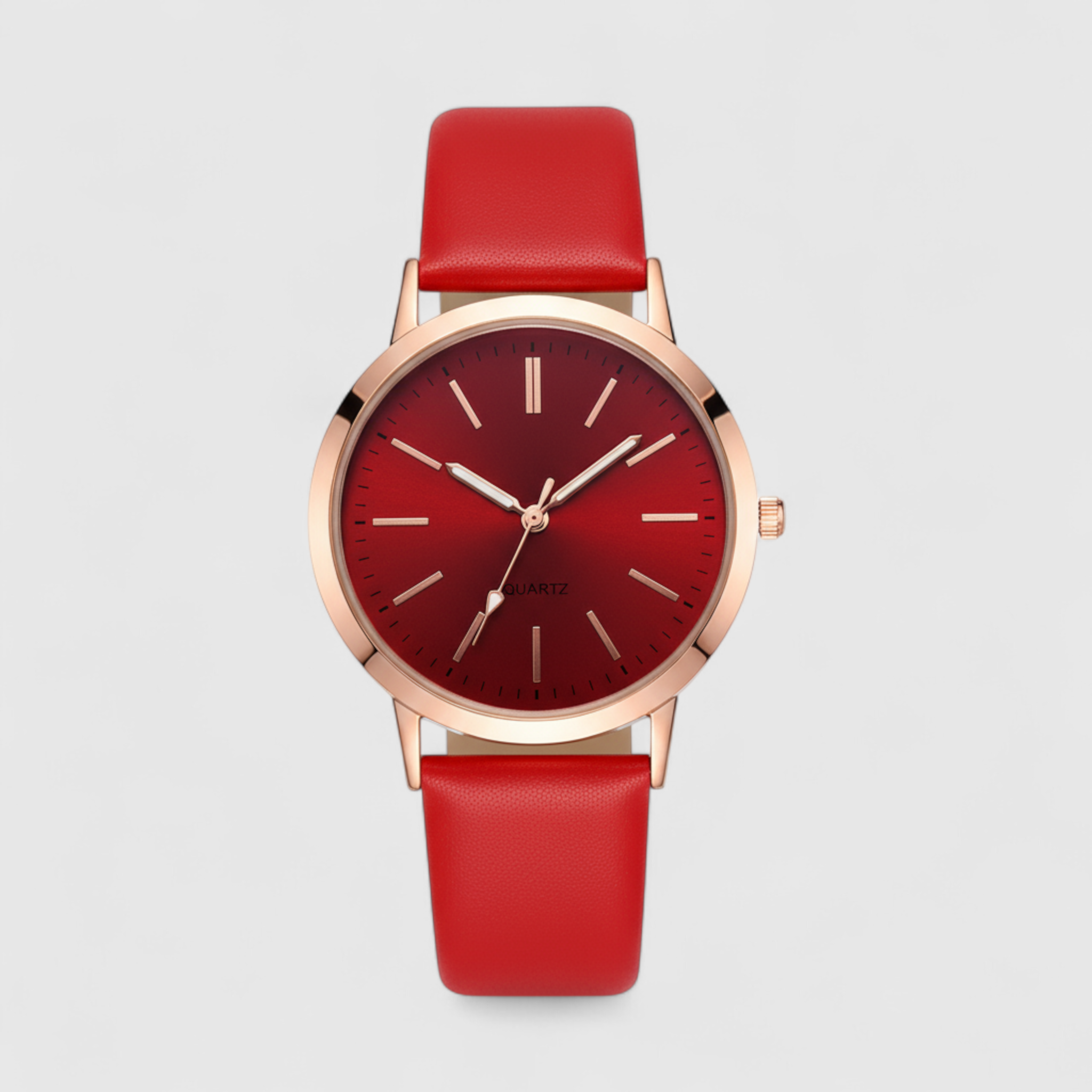 Nova | Ur- og armbåndssæt til kvinder - Rød - watches - {{ product_tags }